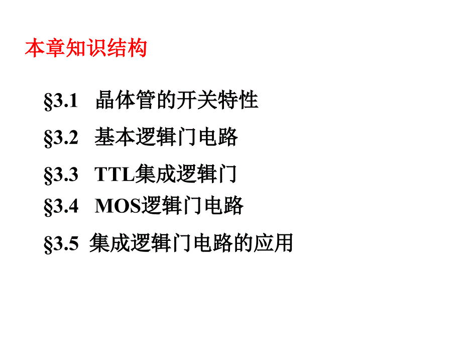 数字电路与逻辑设计第三章集成逻辑门精选课件_第3页