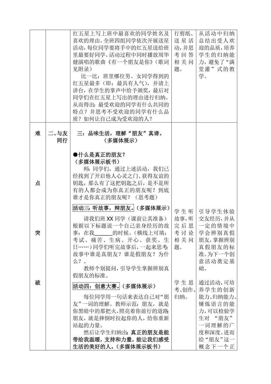 初中思想品德课堂教学设计.doc_第5页