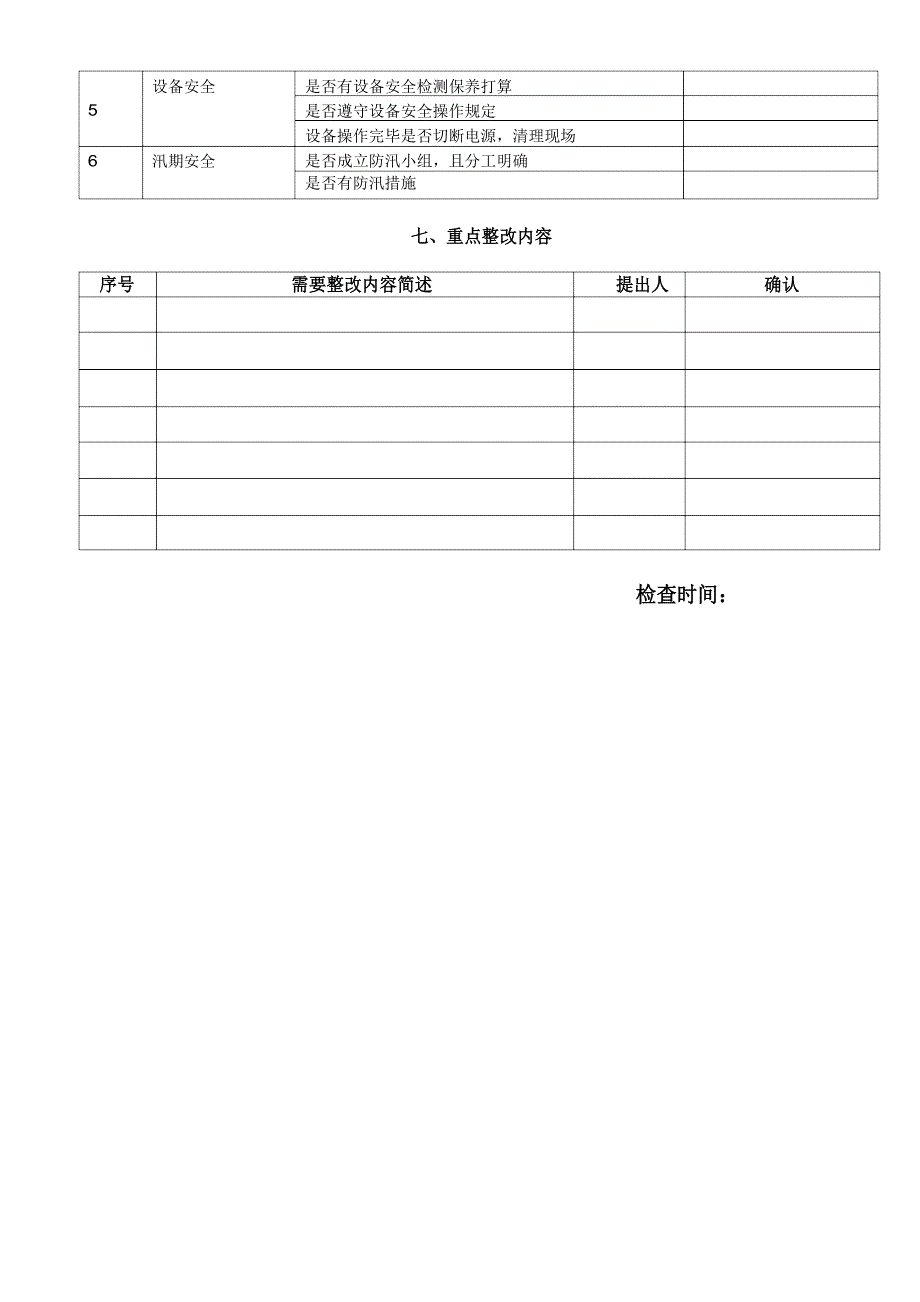 6S现场管理检查表_第5页