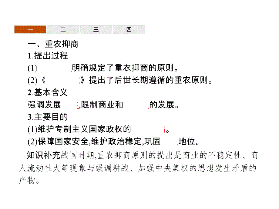 高中历史人民版必修二课件1.4.古代中国的经济政策_第3页