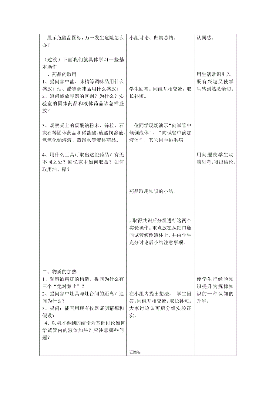 走进化学实验室的教学设计(修改）_第2页