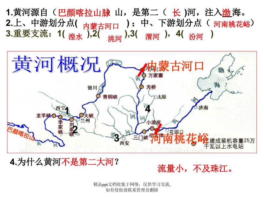 地理-中国的河流(第三课时黄河)_第3页