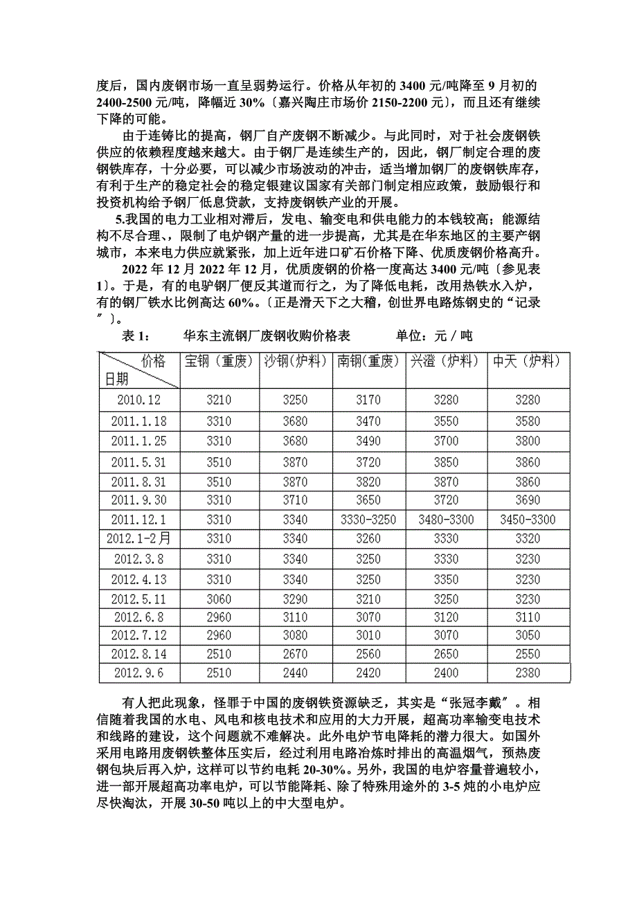 最新制约中国废钢铁产业发展的主要因素_第3页