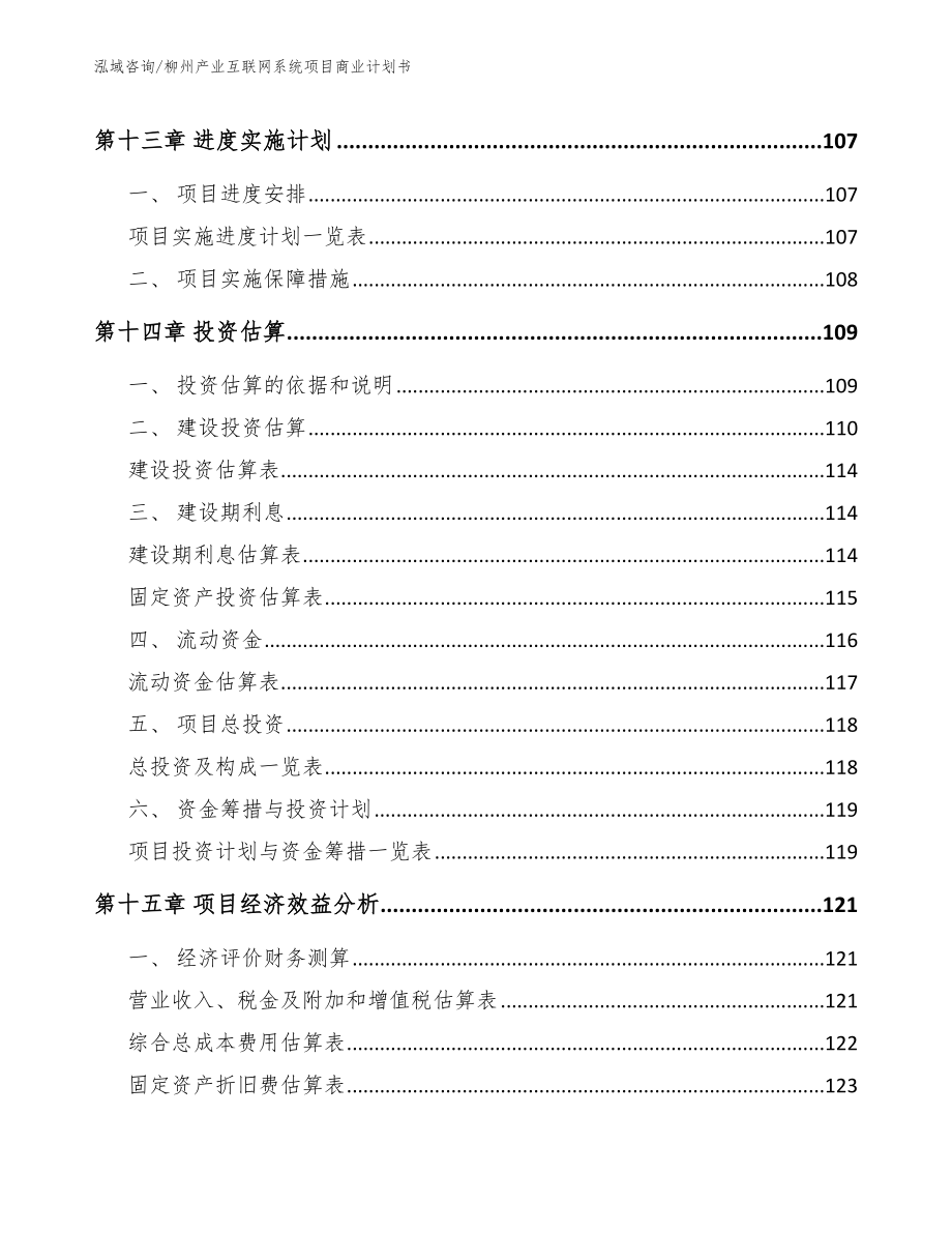 柳州产业互联网系统项目商业计划书范文_第5页