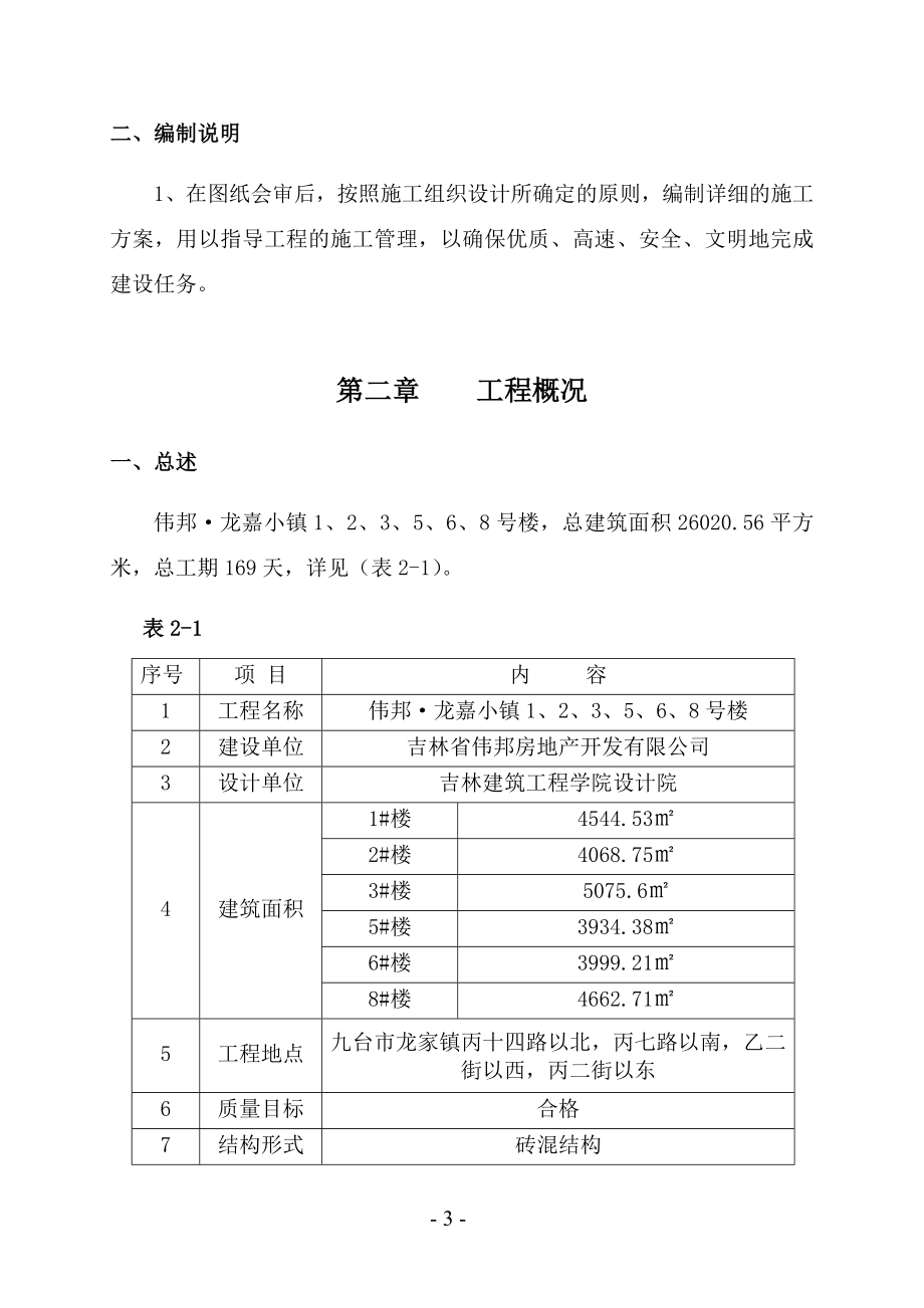 龙嘉小镇施分工组织设计砖混_第3页