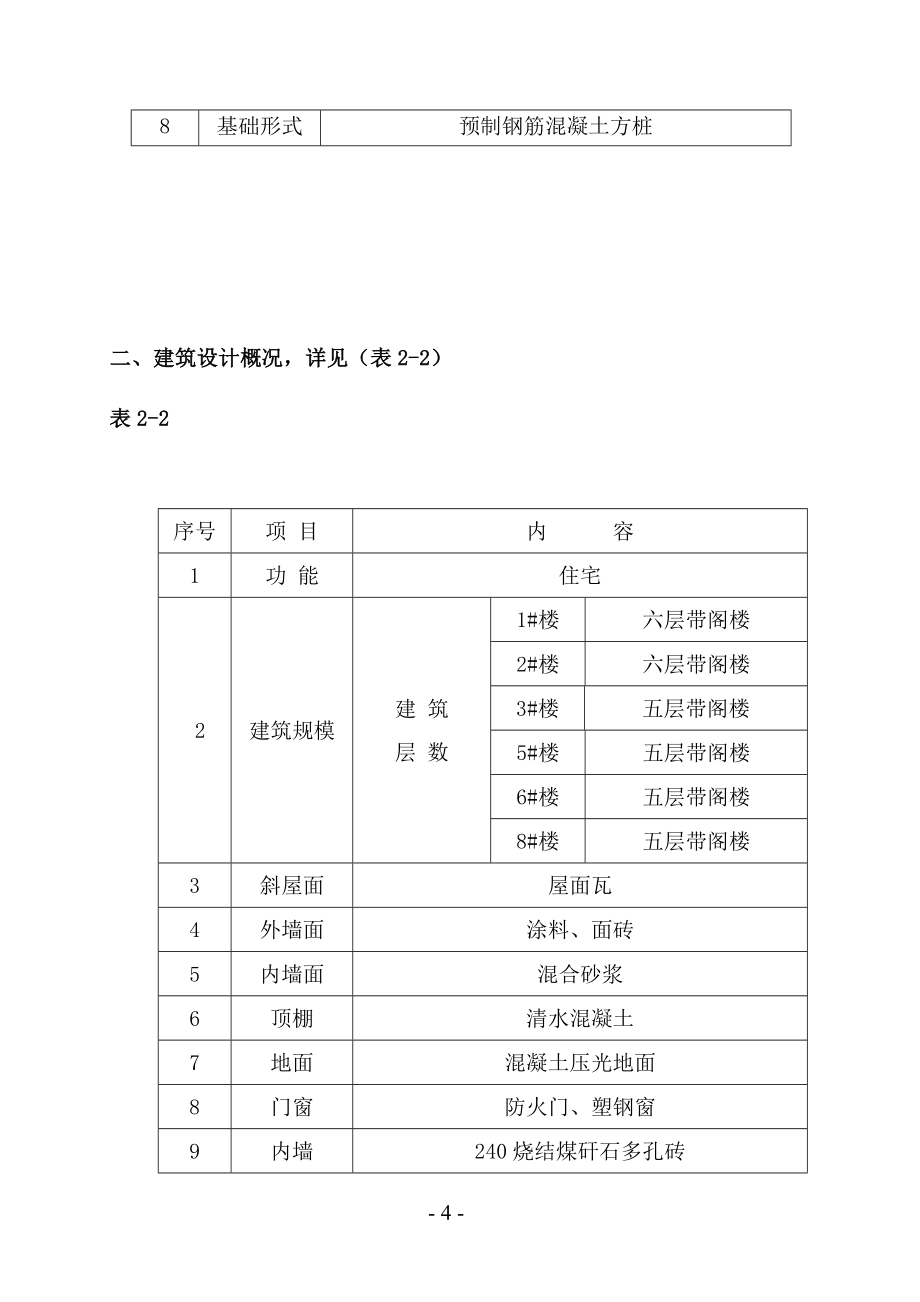 龙嘉小镇施分工组织设计砖混_第4页