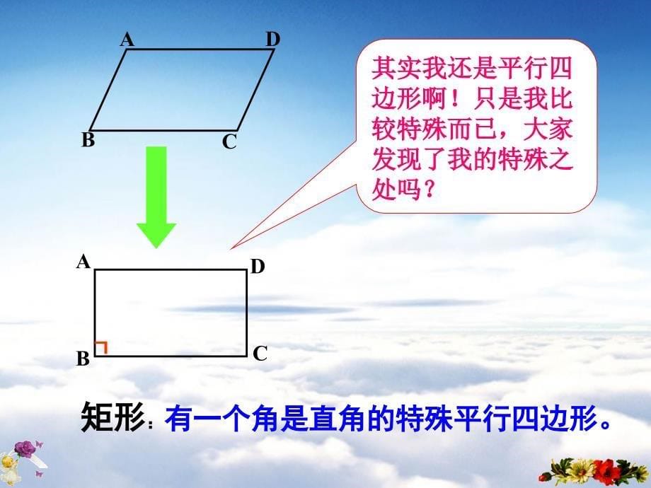 【苏科版】数学八年级下册：9.4矩形、菱形、正方形ppt课件4 矩形、菱形、正方形(第1课时)_第5页