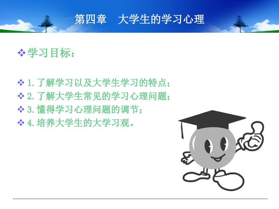 大学生心理健康教育第四章大学生的学习心理ppt课件_第3页