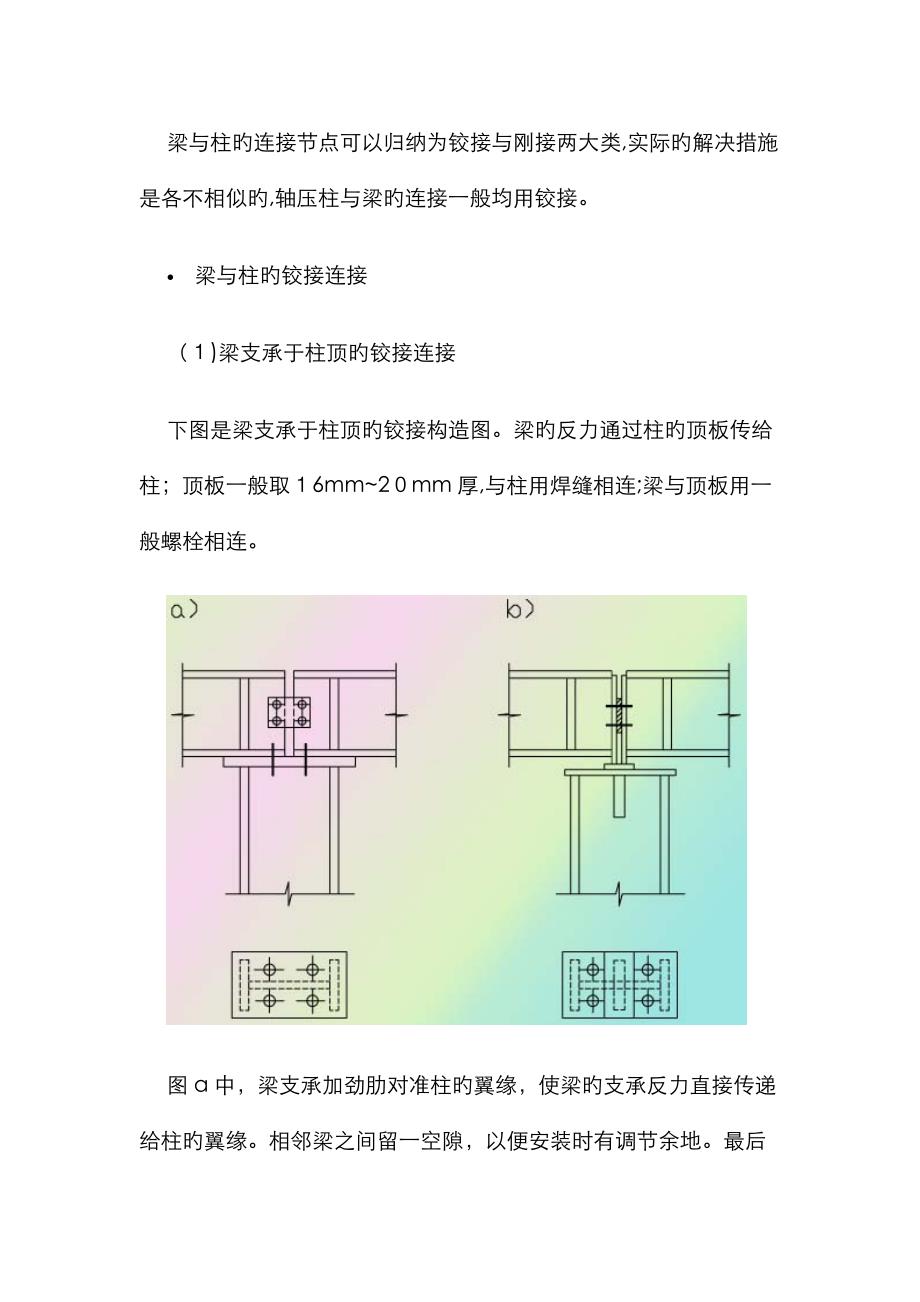 梁与柱的连接_第2页