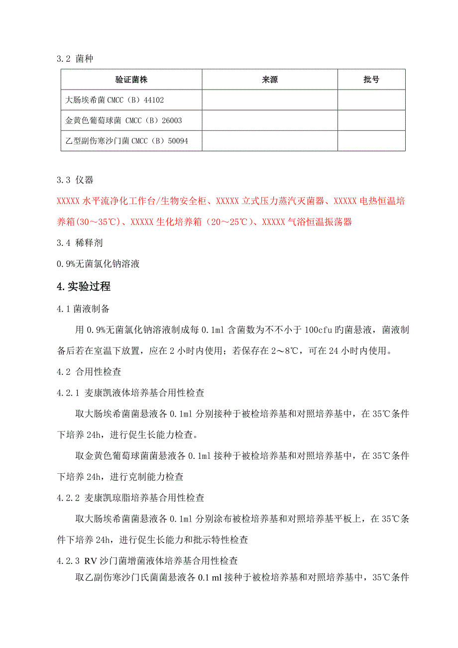 控制菌检查用培养基适用性验证专题方案_第2页