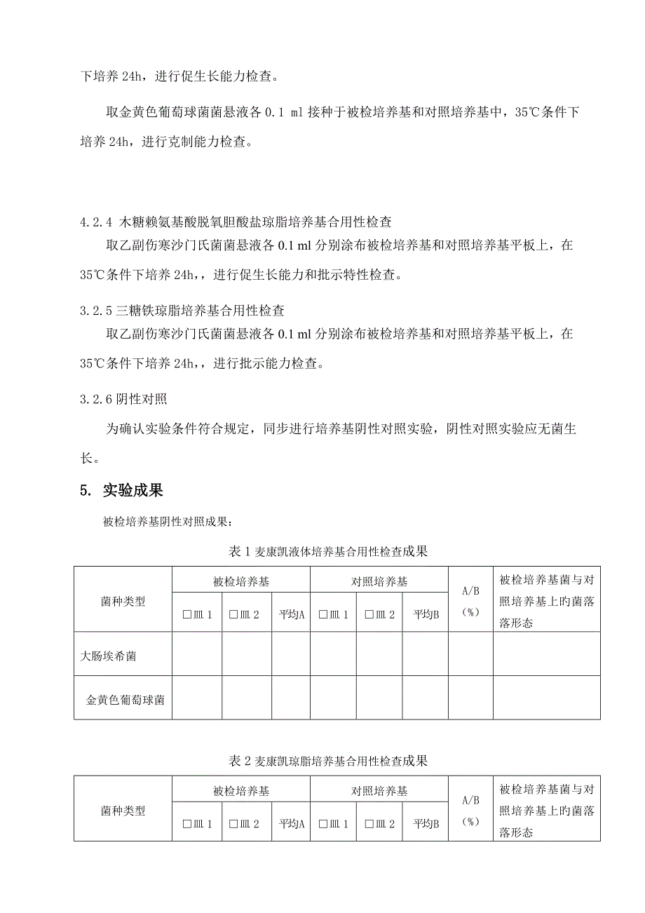 控制菌检查用培养基适用性验证专题方案_第3页