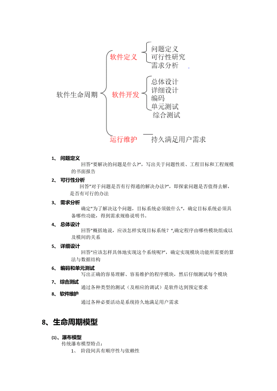 (完整)软件工程期末复习要点归纳总结,推荐文档_第3页