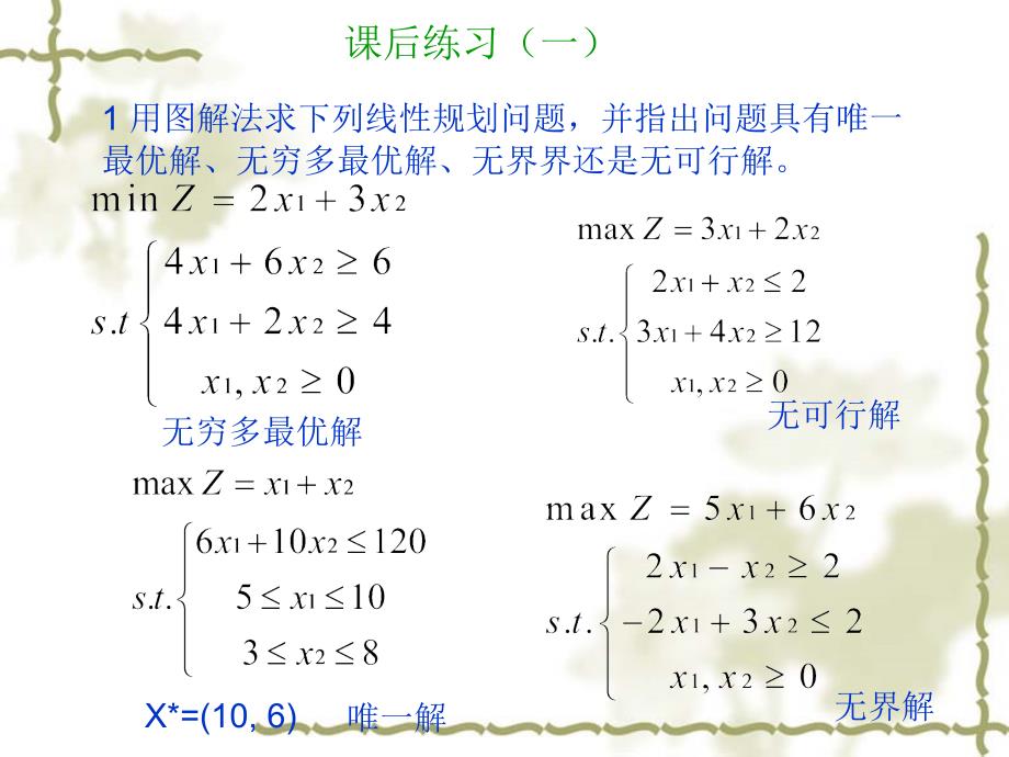 解答运筹学第一章线性规划及其单纯形法习题_第1页