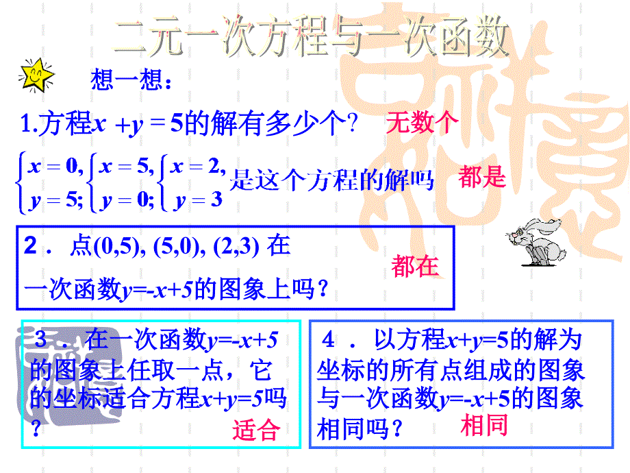 [名校联盟]甘肃省张掖市临泽县城关中学八年级数学《761二元一次方程与一次函数》课件（一）_第3页