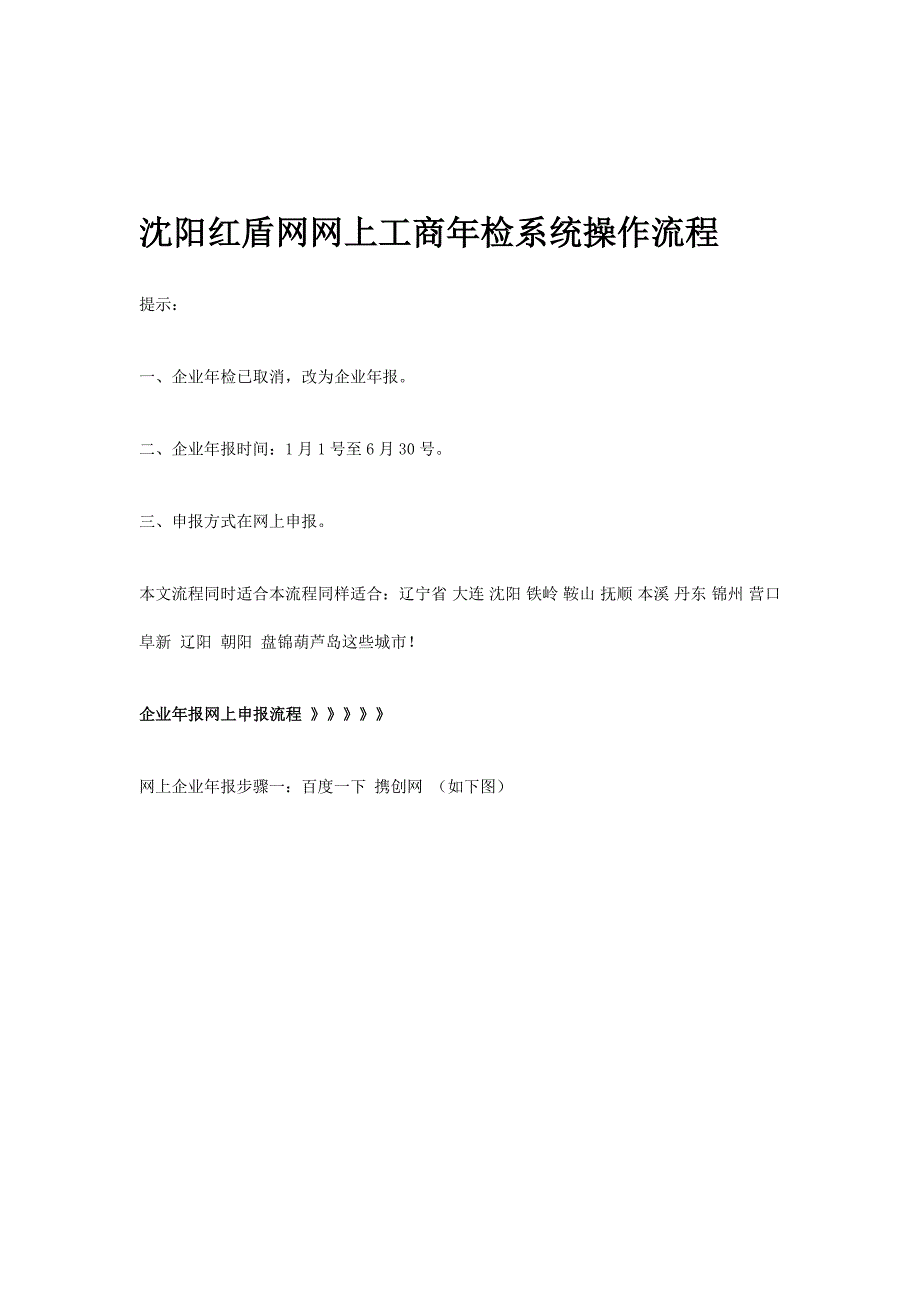 沈阳红盾网网上工商年检系统操作流程(最新版).doc_第1页