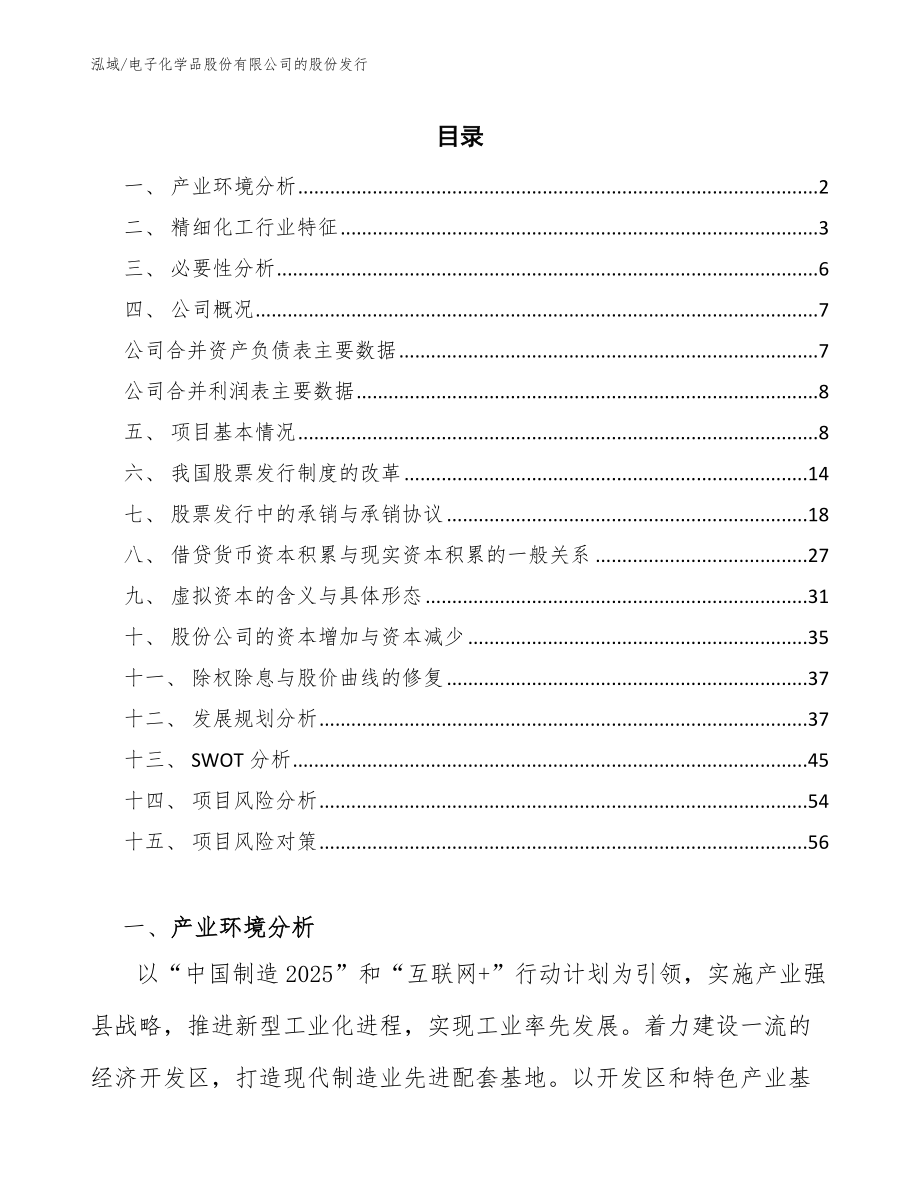 电子化学品股份有限公司的股份发行_第2页