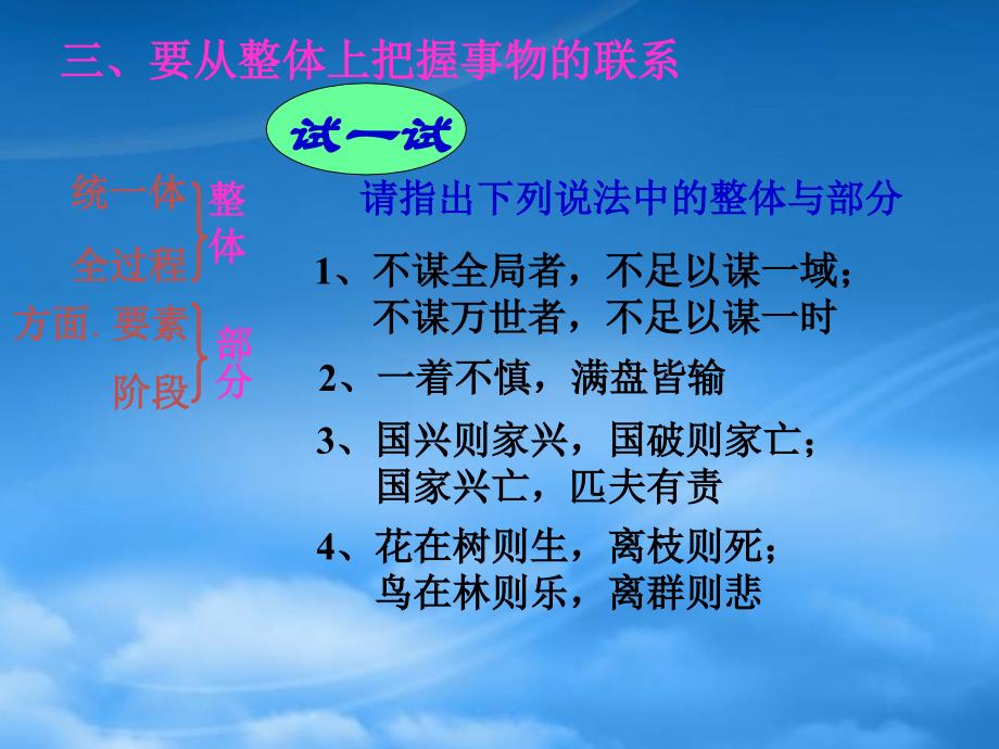 要从整体上把握事物的联系第二课第一节课件示例一_第3页