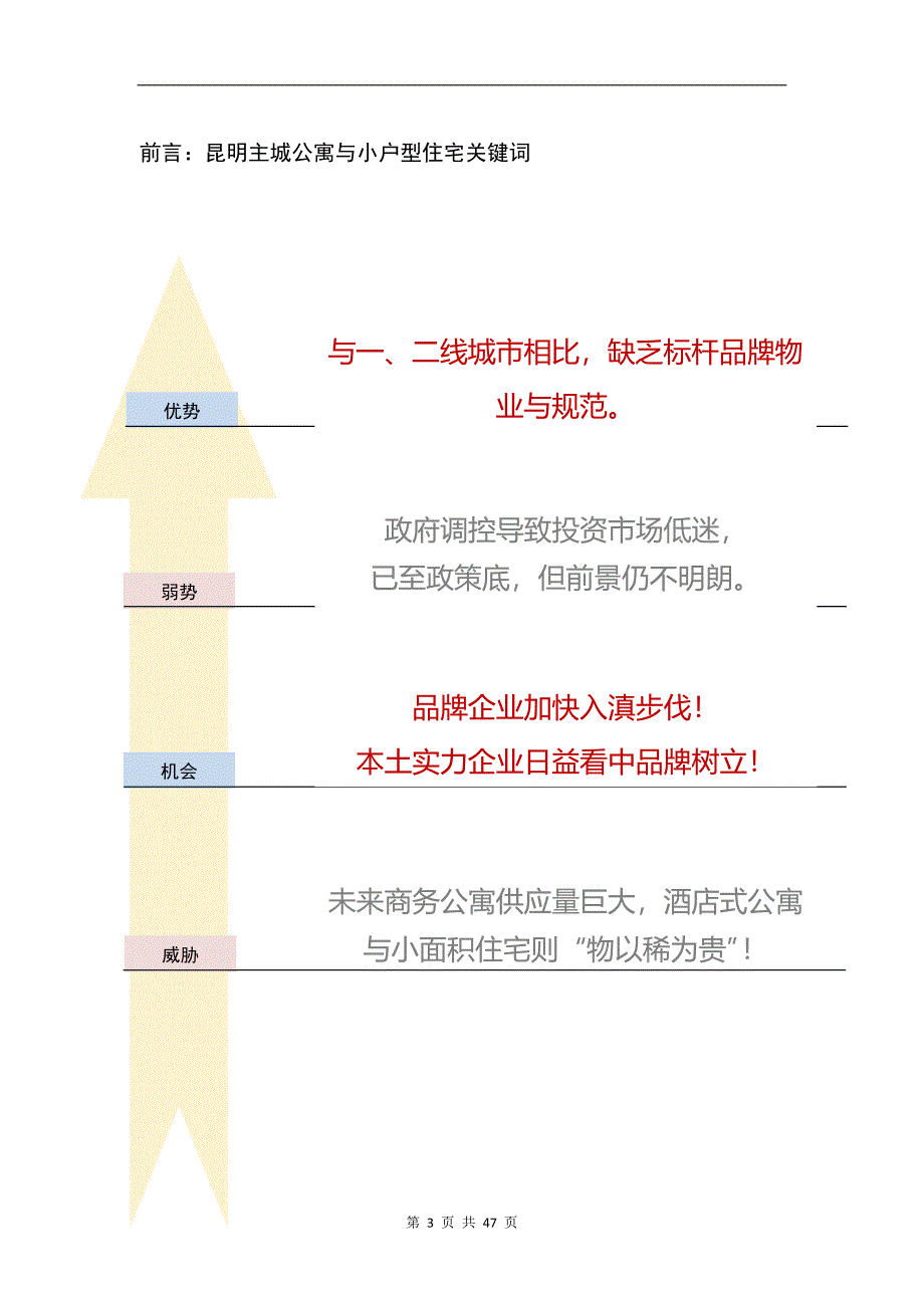 昆明主城公寓与小户型住宅调查表(12月)_第3页