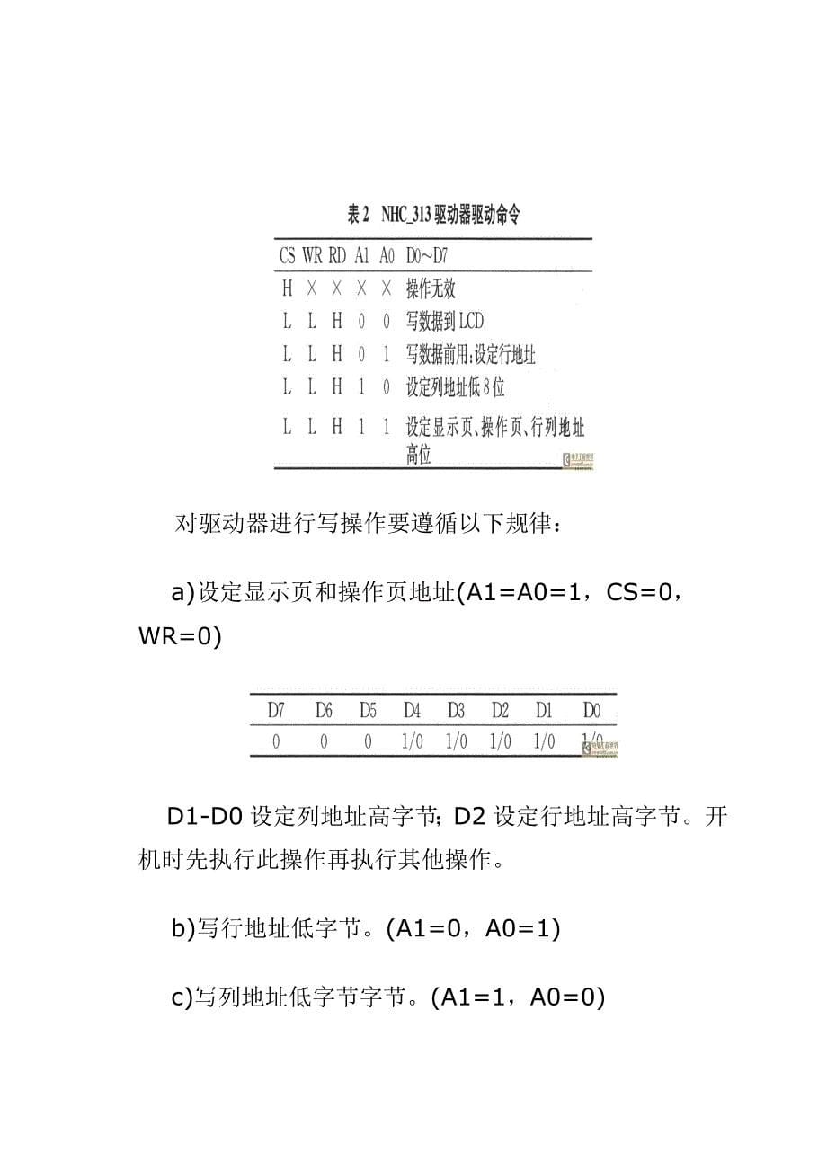 LCD显示模块并行接口驱动程序设计_第5页