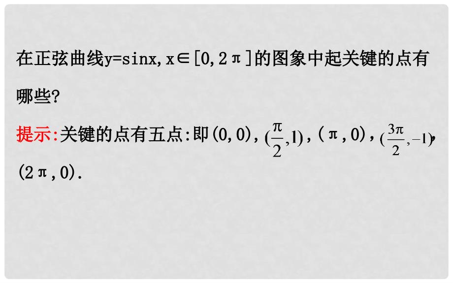 高中数学 探究导学课型 第一章 三角函数 1.4.1 正弦函数、余弦函数的图象课件 新人教版必修4_第4页