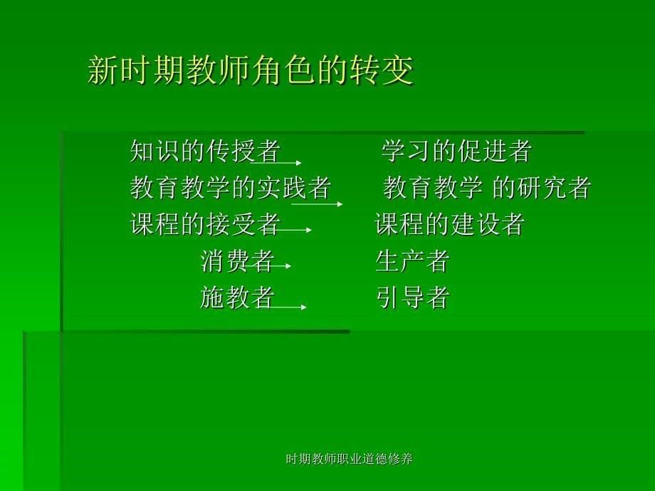 时期教师职业道德修养_第5页