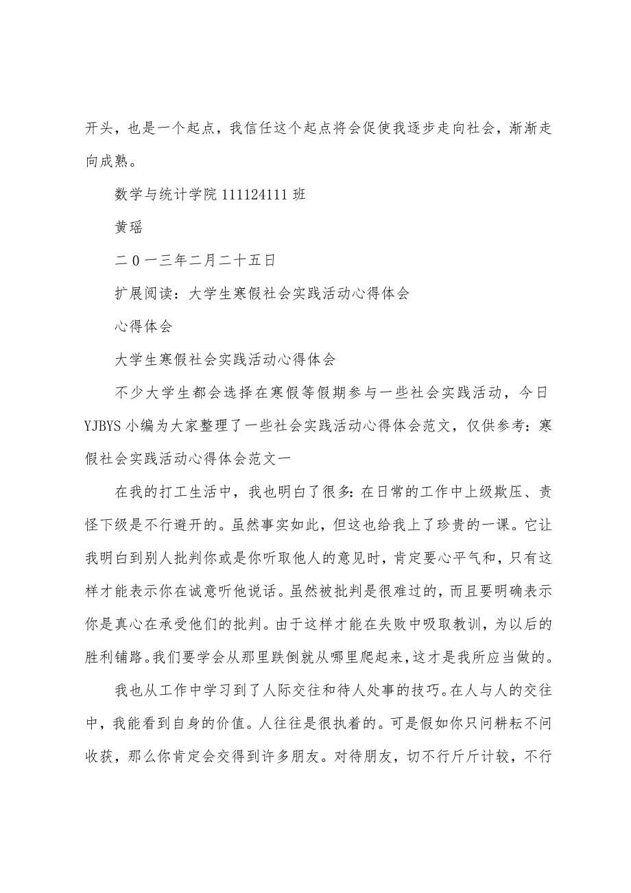 大学生寒假社会实践活动总结.docx_第5页