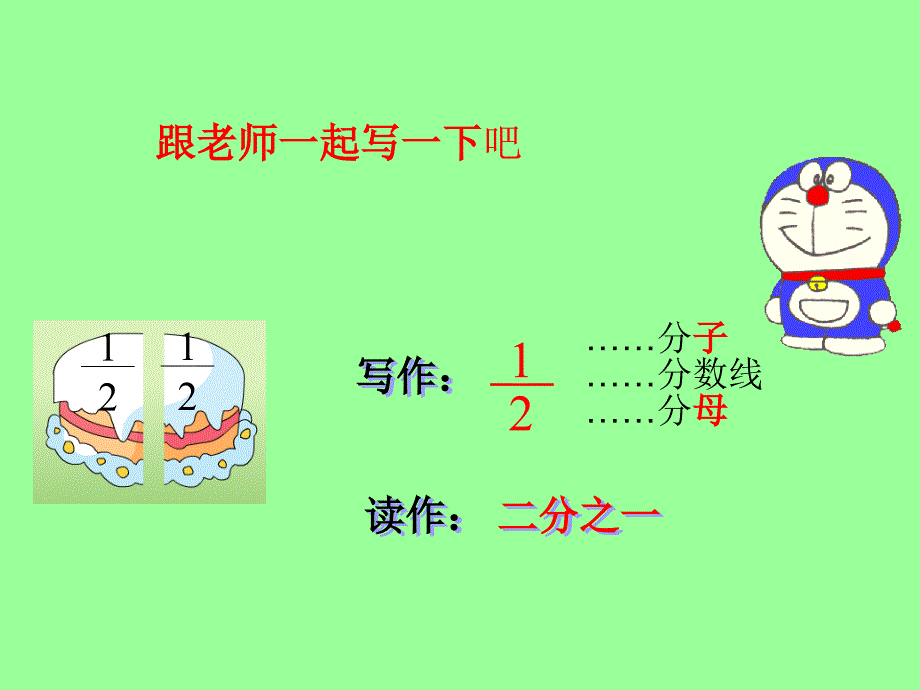 苏教版小学数学三年级上认识分数课件_第3页