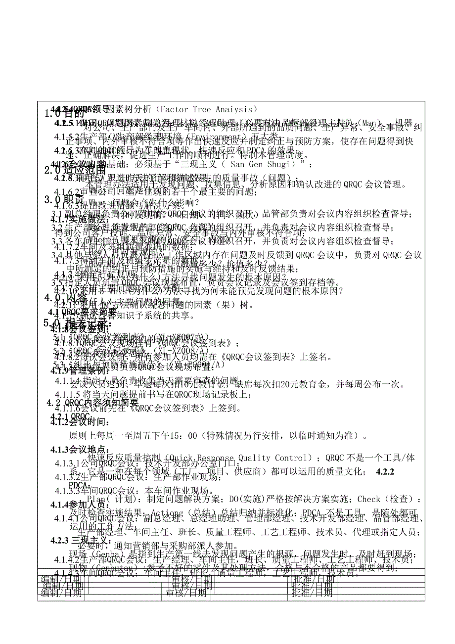 QRQC管理办法南海新利家具制品_第1页