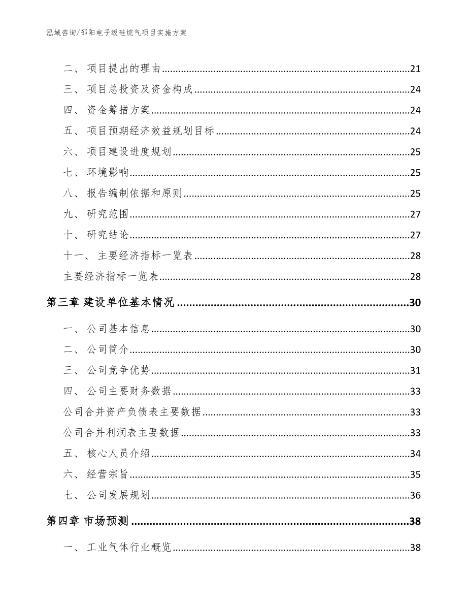 邵阳电子级硅烷气项目实施方案_第3页