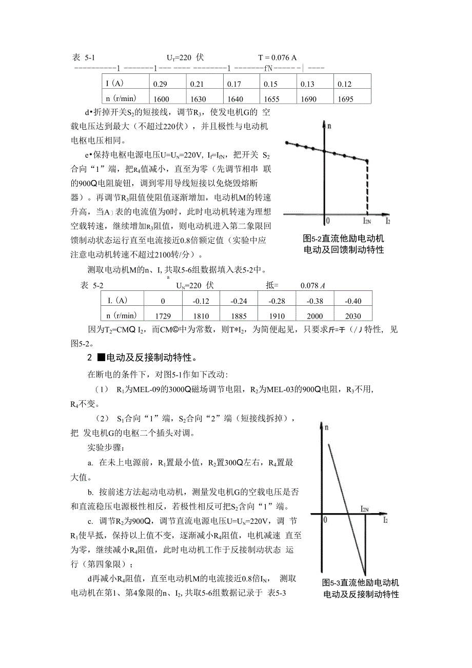 电机电机学实验报告_第4页