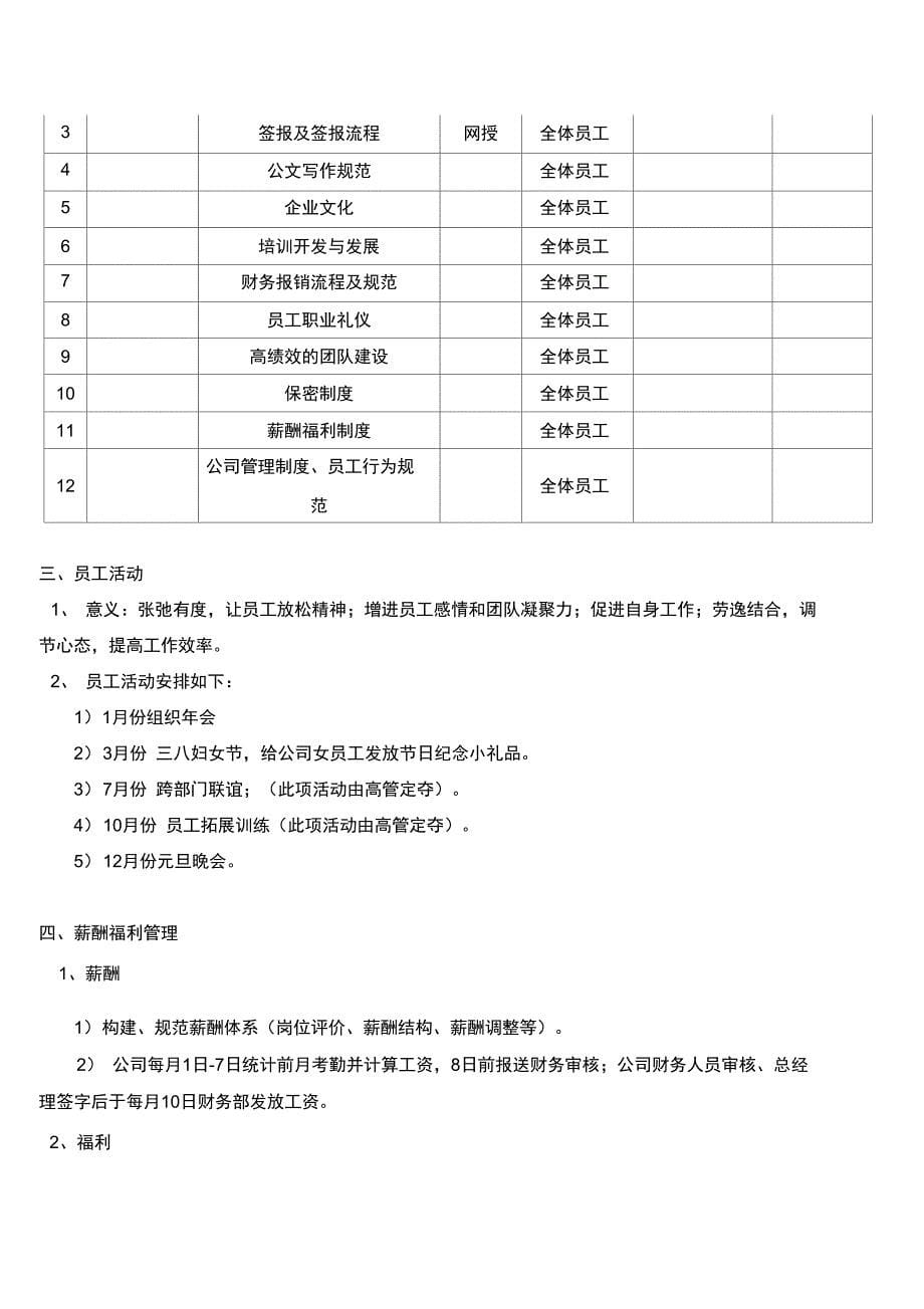 人力资源部2016年年终总结及2017年年度计划_第5页