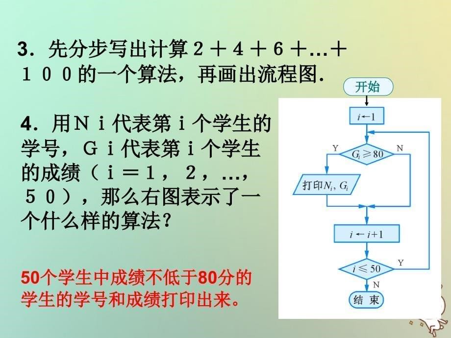 江苏省宿迁市高中数学第一章算法初步1.2流程图4循环结构课件苏教版必修3_第5页