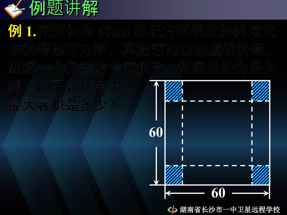 高二理科数学1.4生活中的优化问题举例1人教版选修22ppt课件_第2页