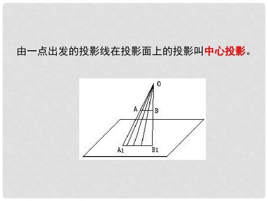 高中数学 1.2.1 平行投影与中心投影课件 新人教A版必修2_第5页