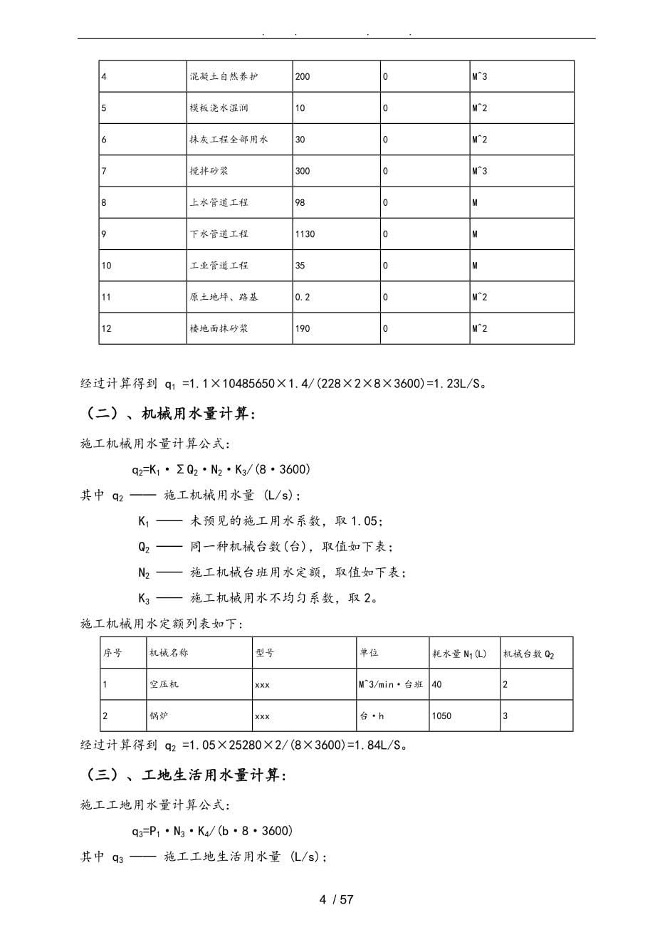 临水临电工程施工组织设计方案_第5页