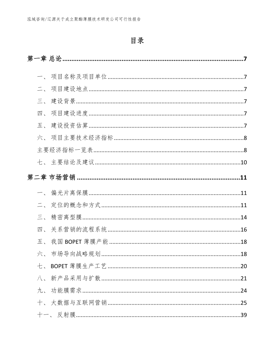 辽源关于成立聚酯薄膜技术研发公司可行性报告_第2页