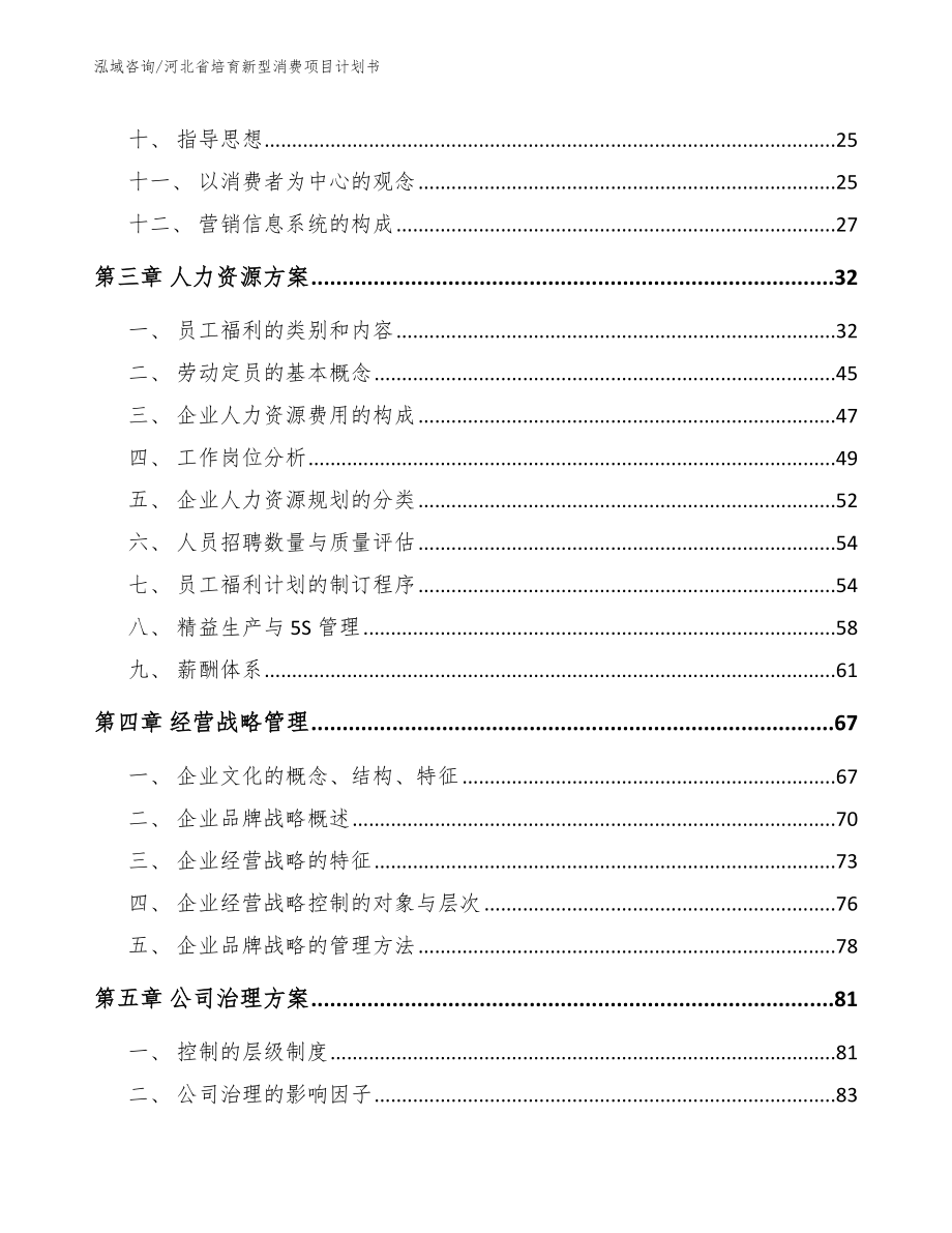 河北省培育新型消费项目计划书_第2页