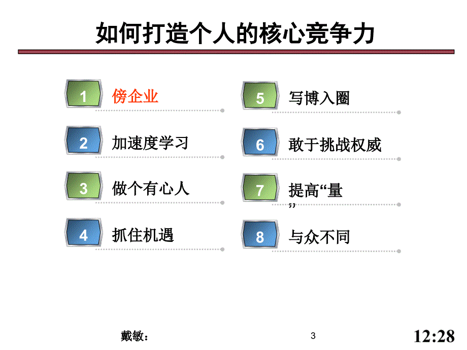 如何打造自己的核心竞争力分享6.0_第3页