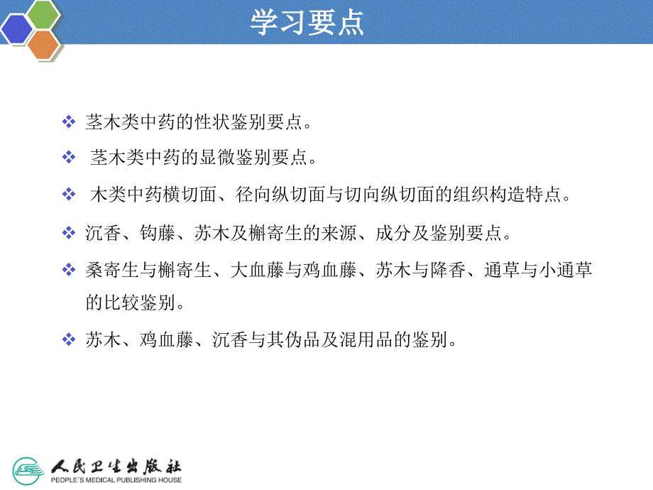 第三章茎木类中药鉴定PPT课件_第3页