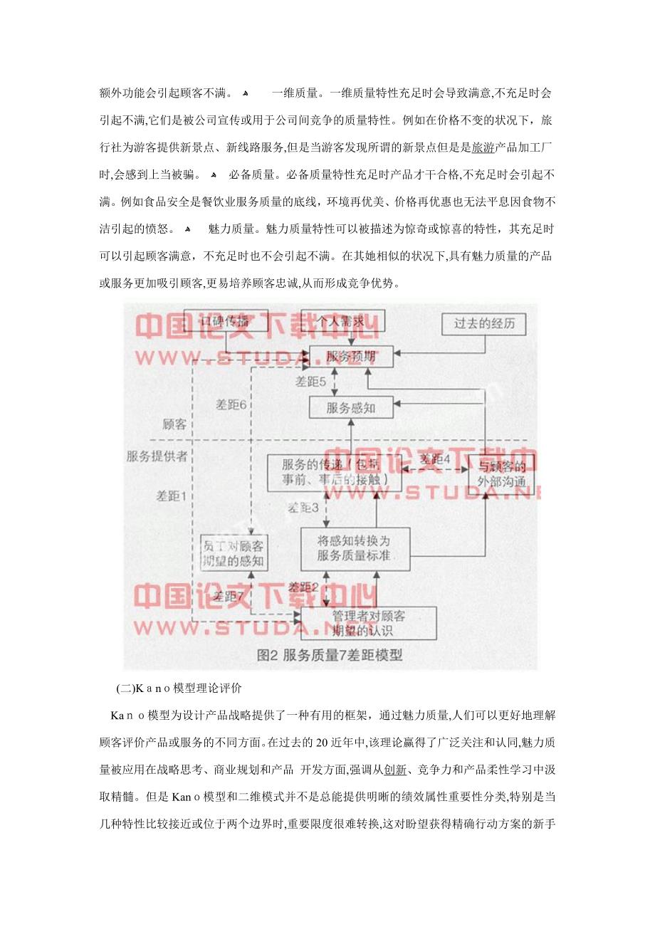 服务质量评价模型比较分析_第2页