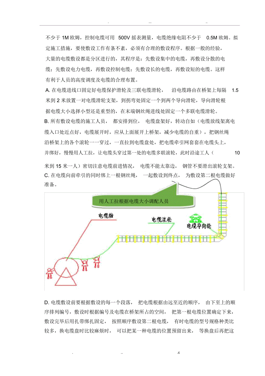 电缆敷设方案_第4页