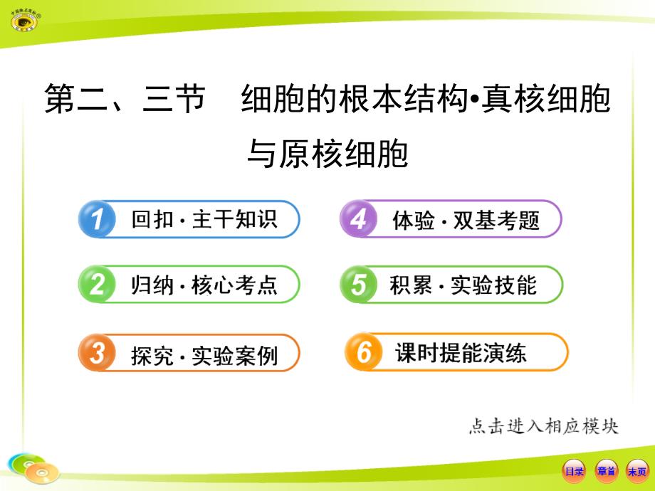 生物系统复习必备全套课件中图版1.1.2.3细胞的基本结构真核细胞与原核细胞_第1页