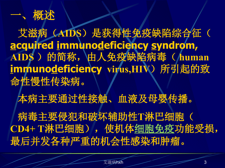 艾滋病hxh课件_第3页