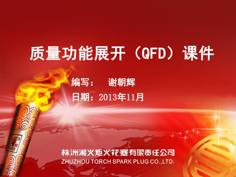 质量工具QFD培训课堂PPT_第1页