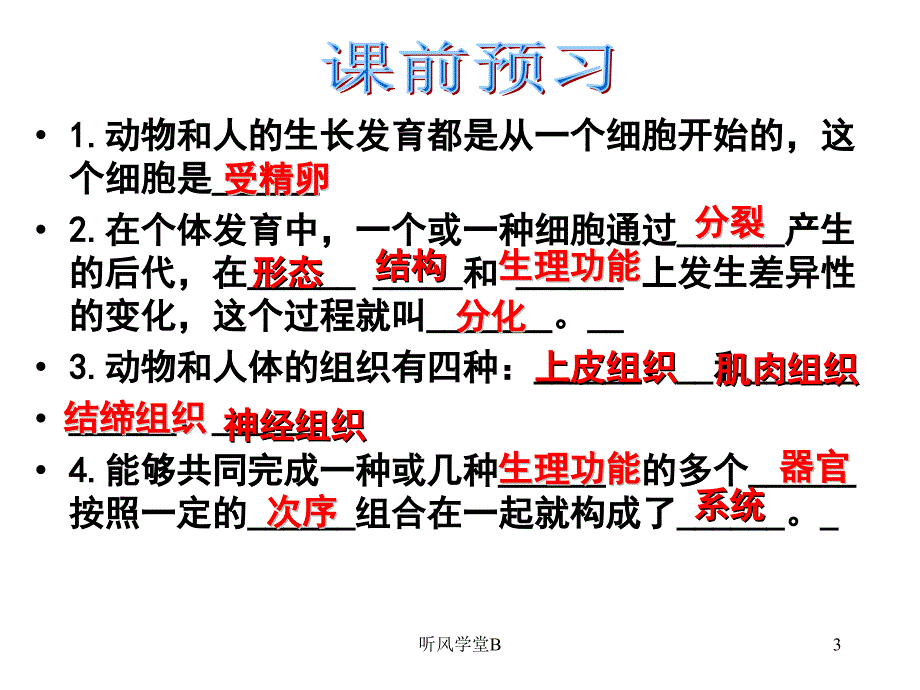 动物体的结构层次PPT[专业分析]_第3页