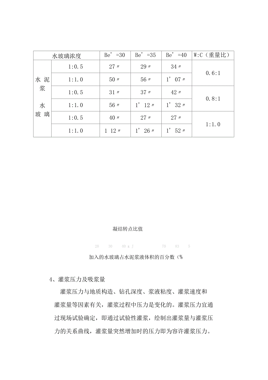 水泥-水玻璃双液灌浆施工技术_第3页