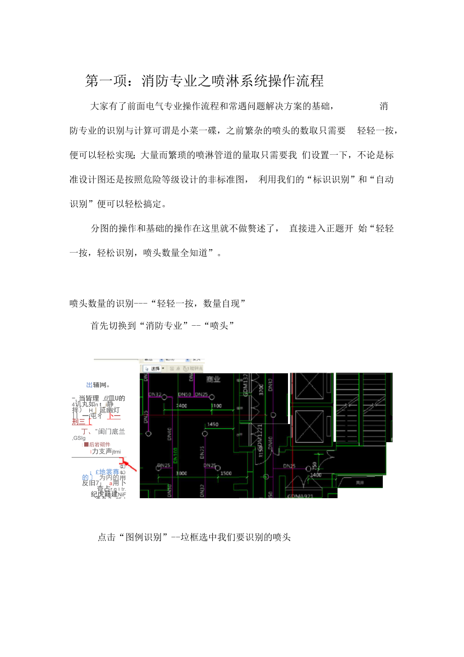 消防专业之喷淋系统操作流程_第1页