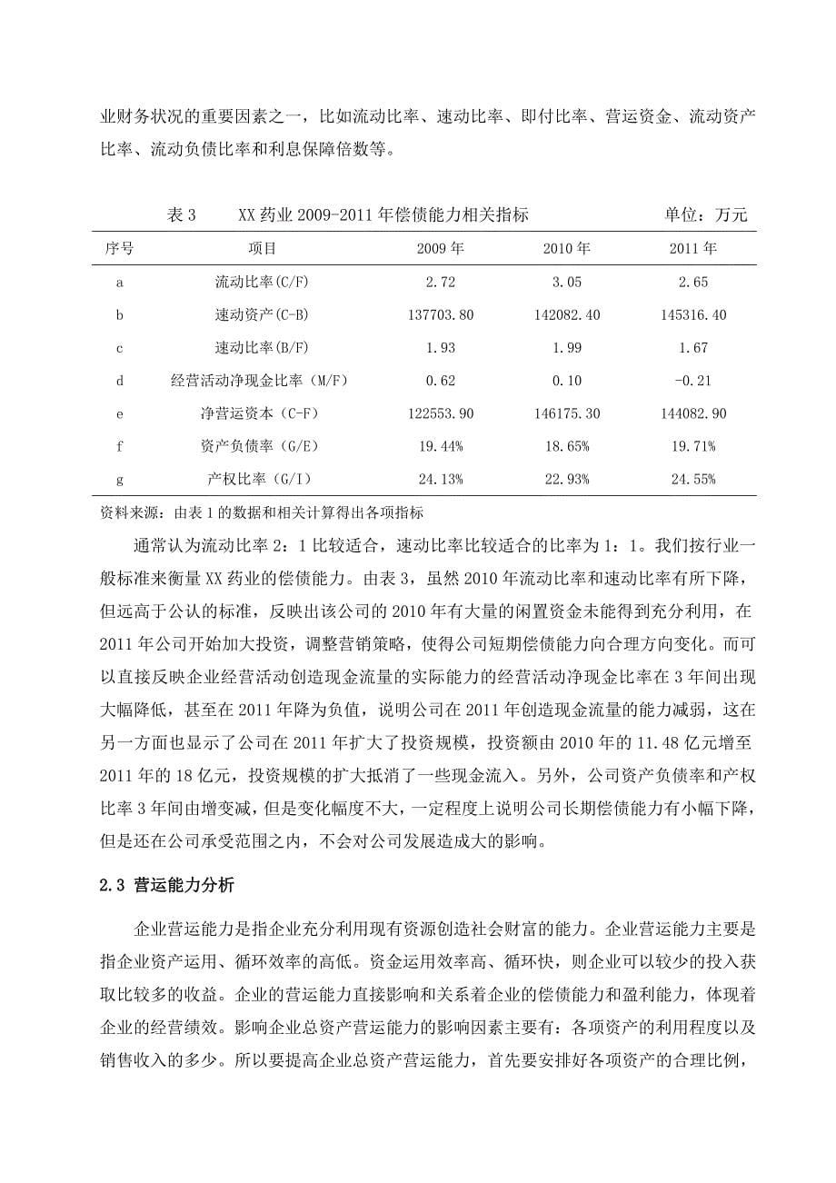 最完整的财务报表分析范文.doc_第5页