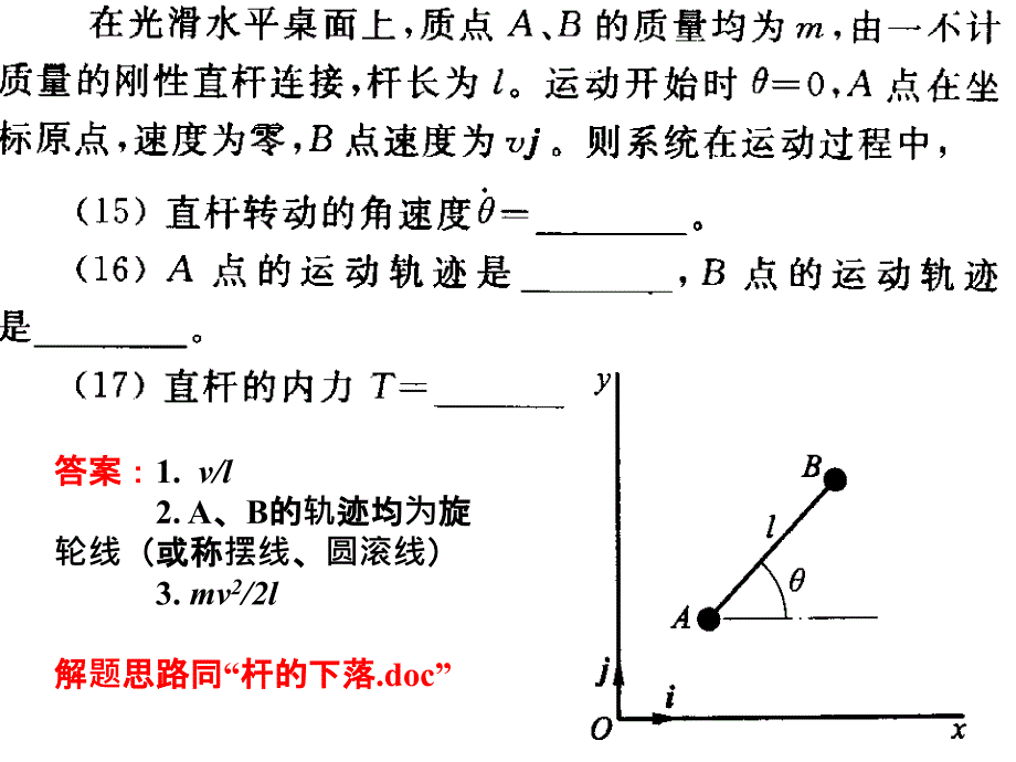 力学竞赛资料运动学_第2页