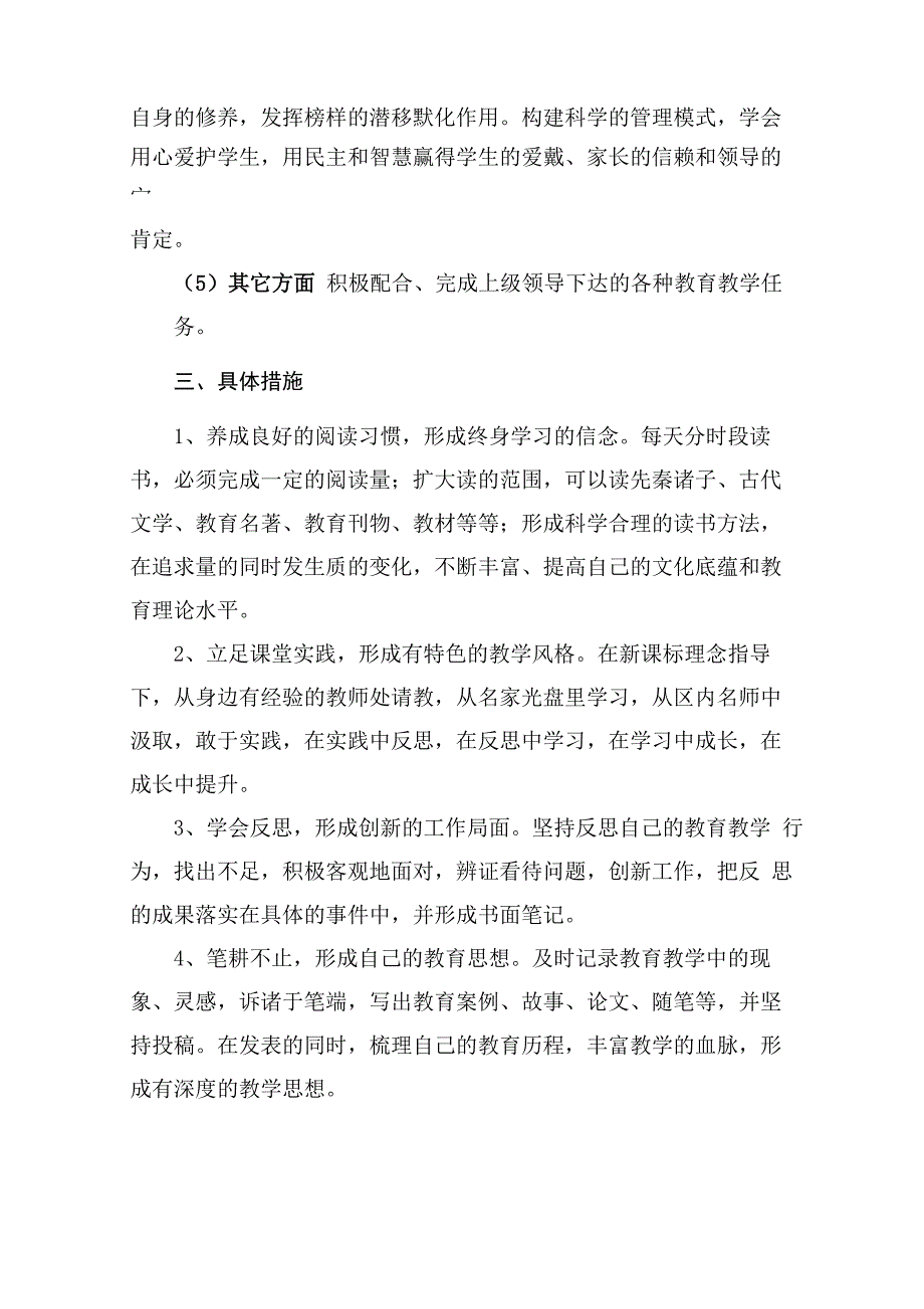 信息技术教师个人成长规划_第3页